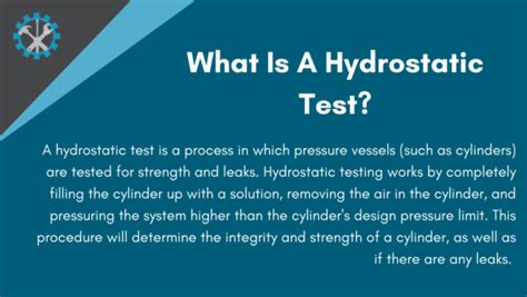 compressed gas cylinder hydrostatic test frequency|how are cylinders hydrostatically tested.